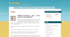 Desktop Screenshot of eruv.org